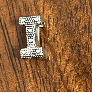Letter “I” charm